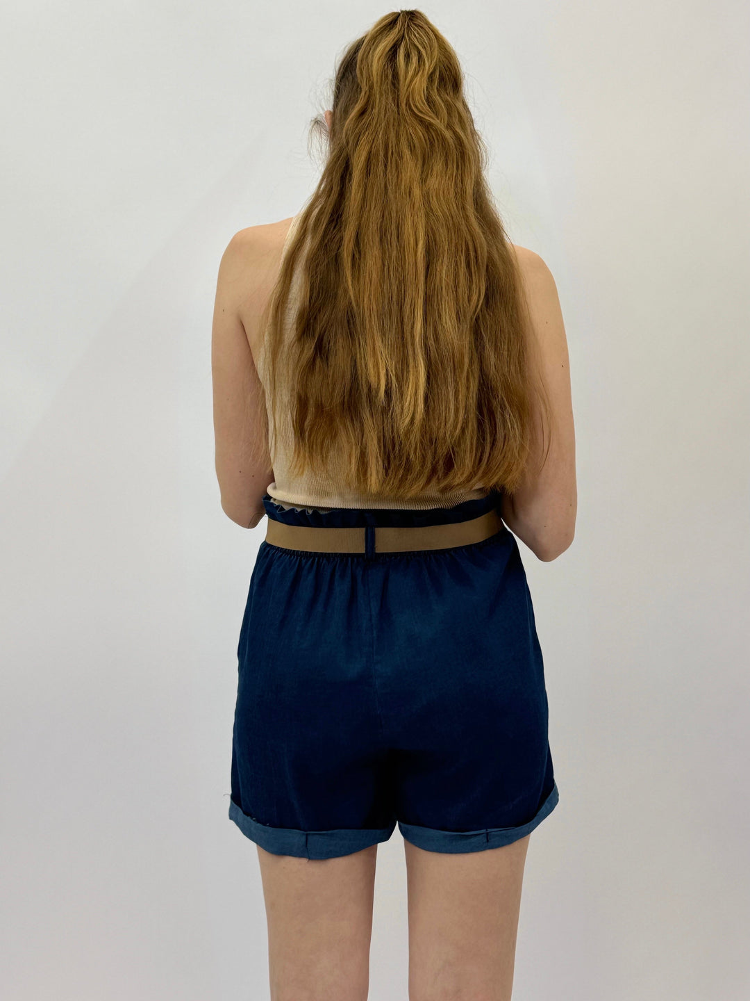 Franziska™  |  Cuffed Shorts Belt Detail