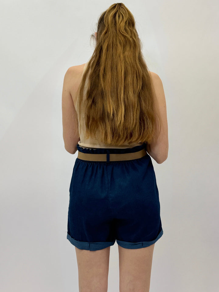 Franziska™  |  Cuffed Shorts Belt Detail
