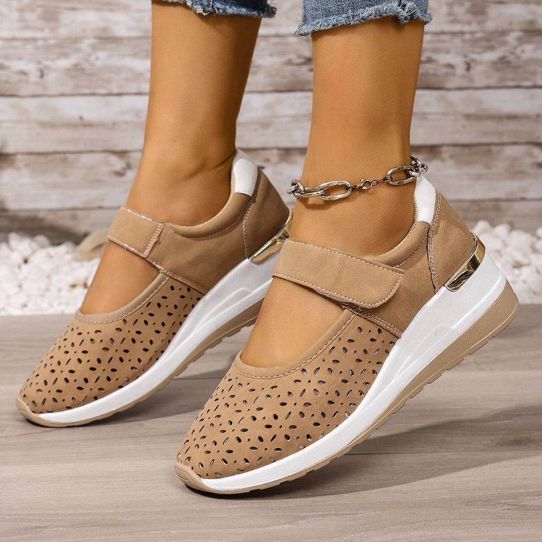 Camila Stylish orthopedic sneakers with breathable design, view 9 - Elena Harper