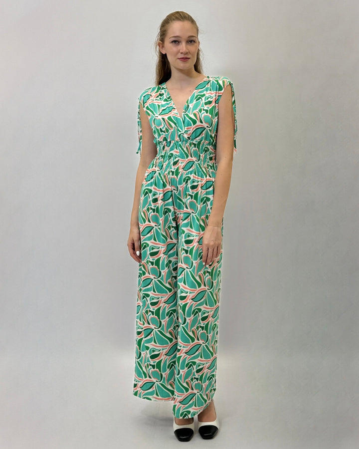 Lightweight™  |  Jumpsuit Print V-neck