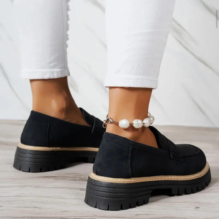 Maélis Elegant moccasins with superior comfort, view 8 - Elena Harper
