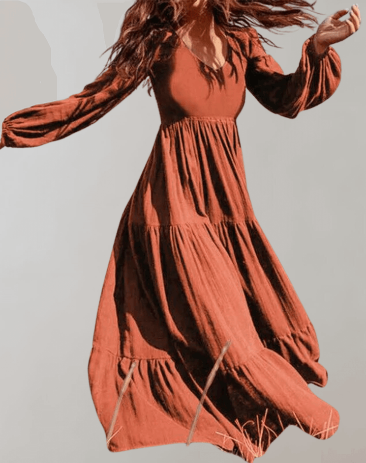 Long Summer Dress Comfort, view 3 - Elena Harper