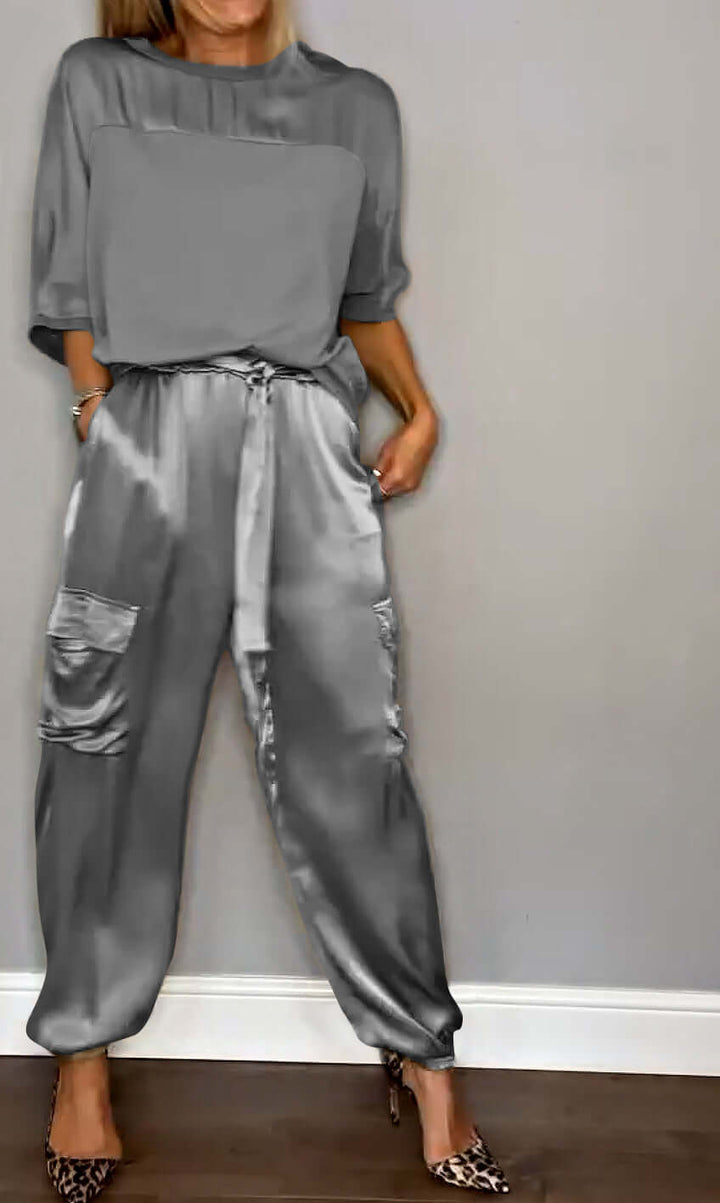 Women's Soft Two-Piece Loungewear Set