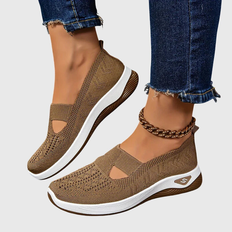 Women's Orthopaedic Slip-On Shoes with Slip-On Design for All-Day Comfort