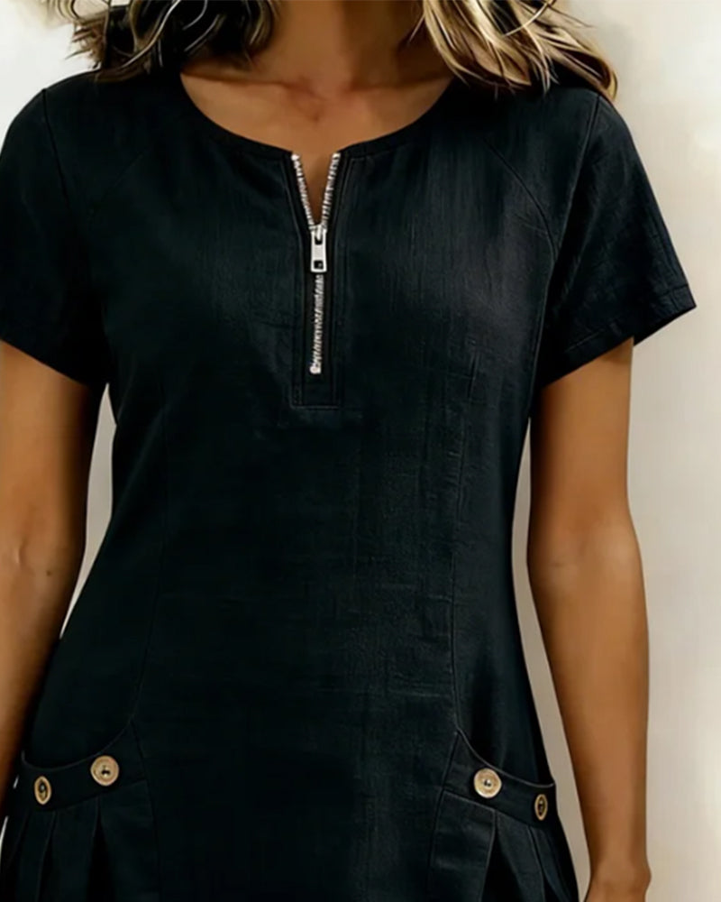Lina Dress™ — Natural Elegance for Every Day