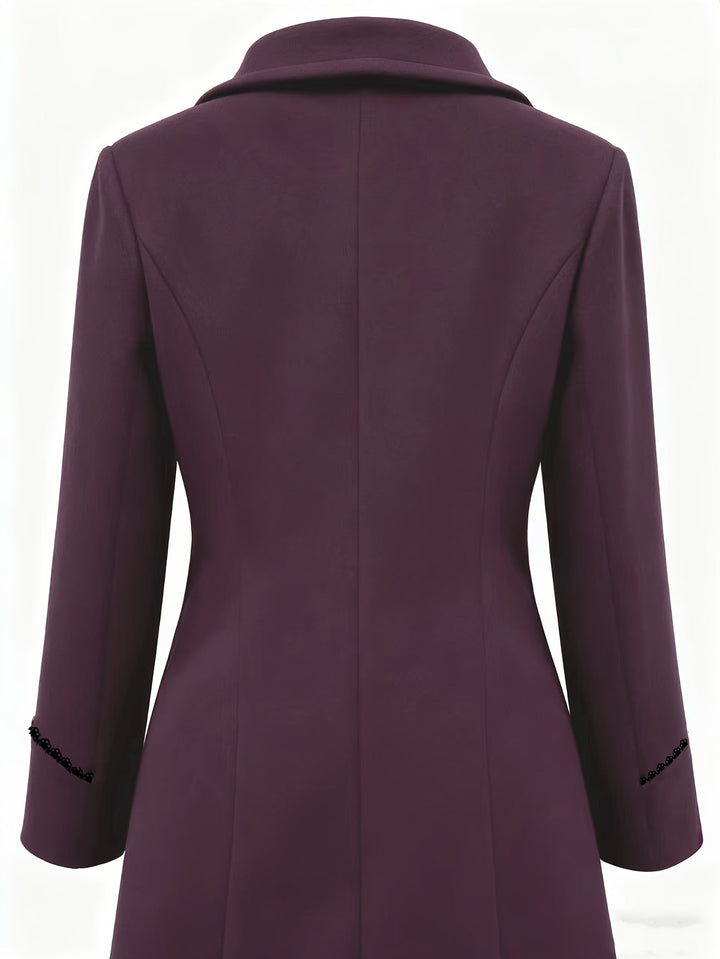 DOUBLE-BREASTED COAT FOR WOMEN