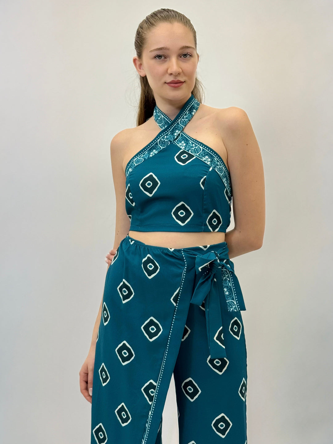 Tamsin™  |  Top Trousers Set Bandana