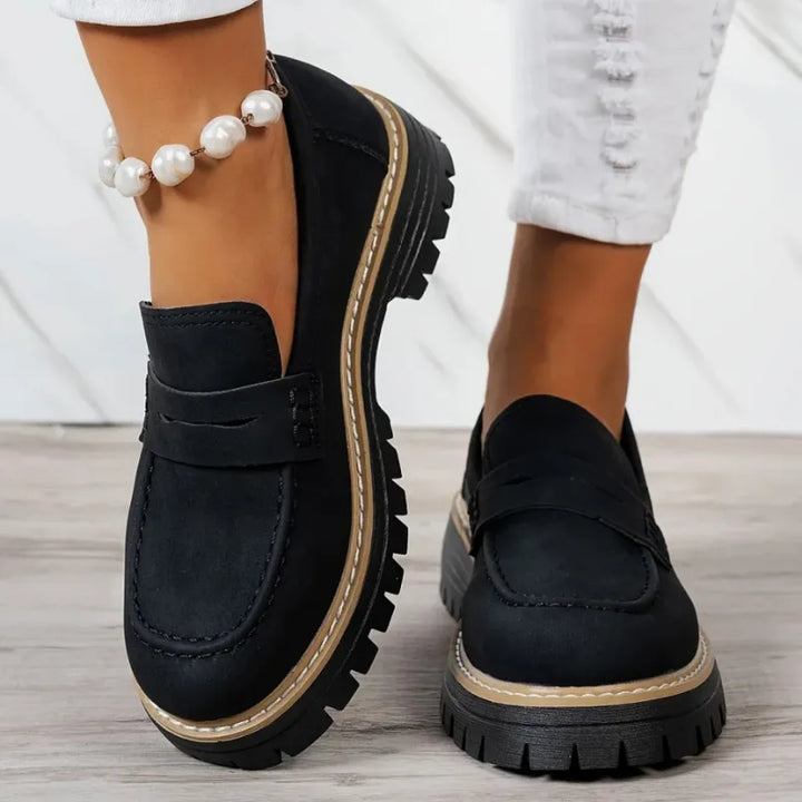 Maélis Elegant moccasins with superior comfort, view 9 - Elena Harper