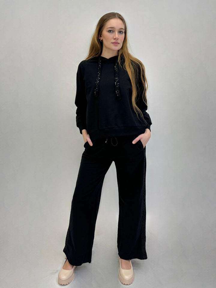 Tracksuit™  |  Trousers Side Sequins