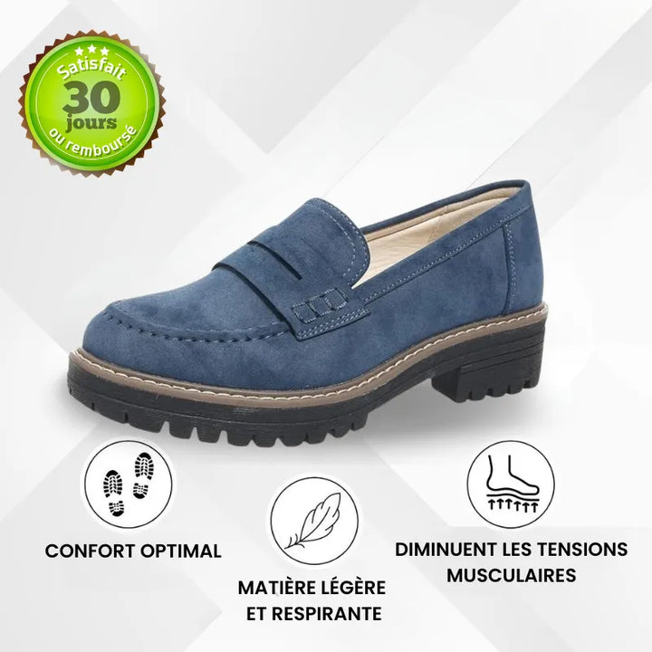 Maélis Elegant moccasins with superior comfort, view 10 - Elena Harper