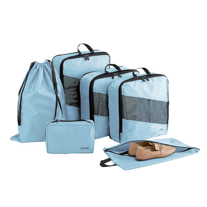 Zip It Down | Compression Packing Cubes 6-Piece Kit