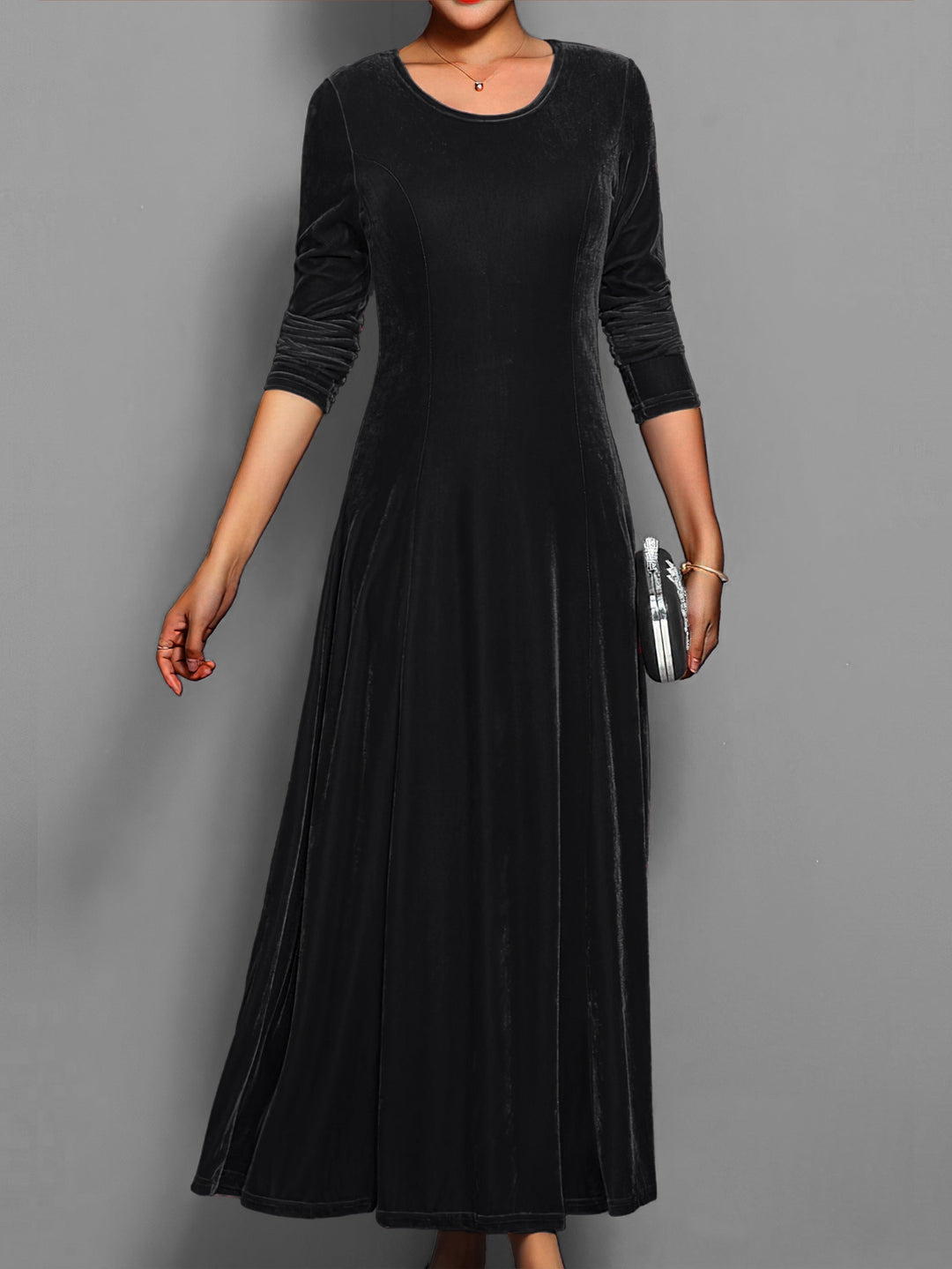 Julia | Women's Full-Length Slim-Fit Dress for Special Occasions