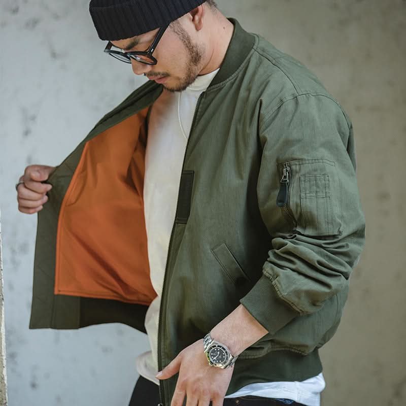 Liam | Versatile and Warm Men's Aviator Jacket
