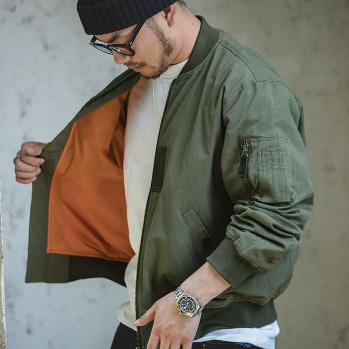 Liam | Versatile and Warm Men's Aviator Jacket