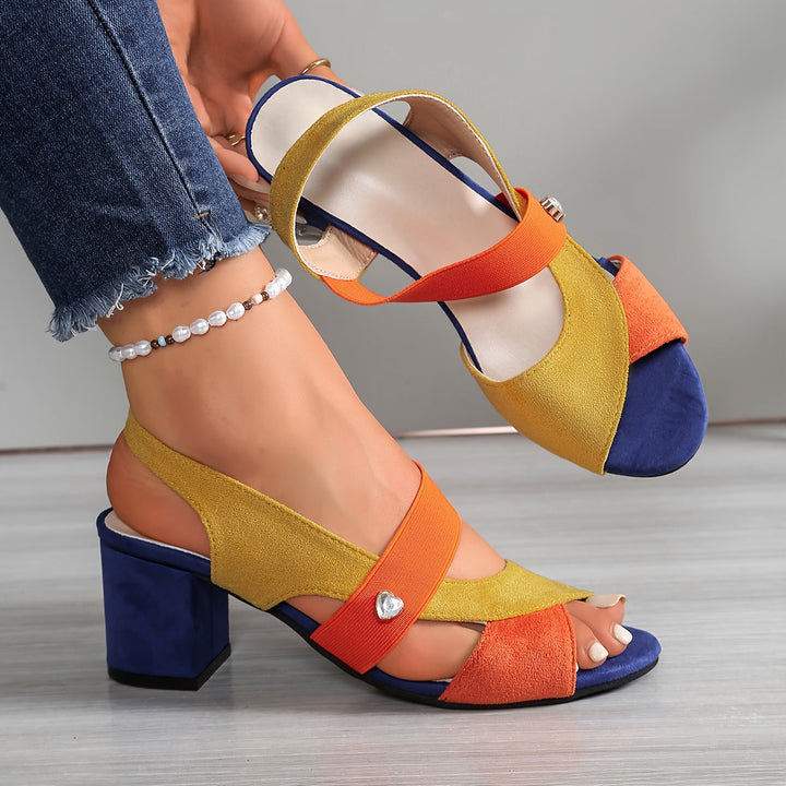 DELACROIX | Elegant Colourful Orthopaedic Sandals Sofia