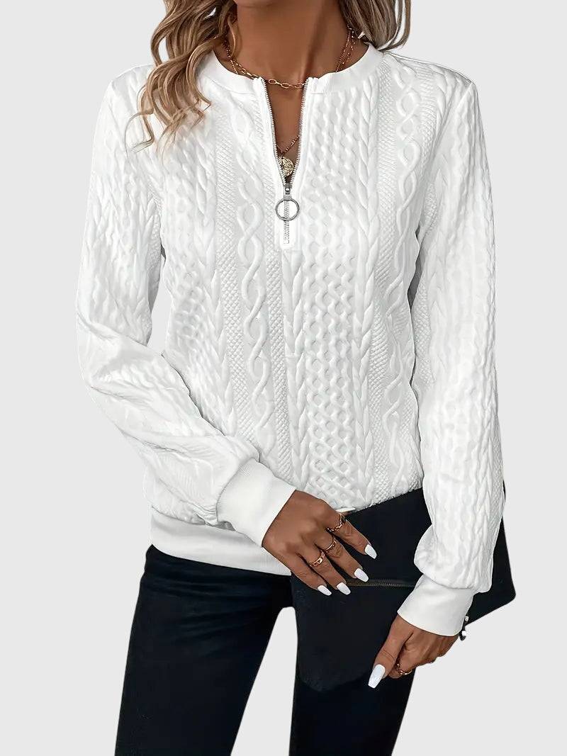 Nora™  |  Zipped Sweater