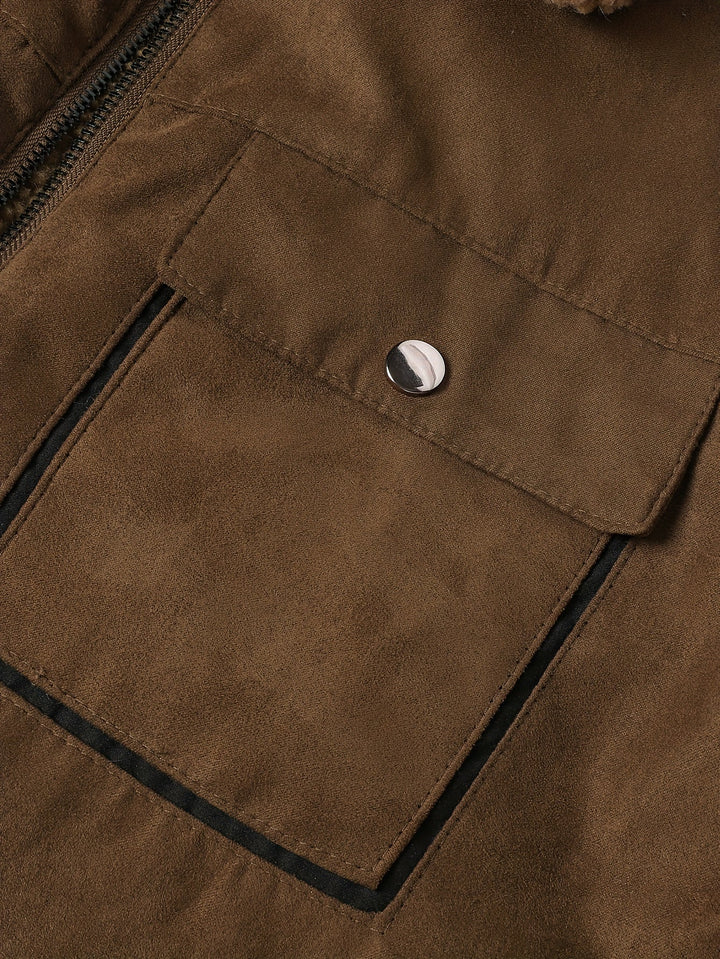 Rhys Fleece-Lined Winter Jacket, view 6 - Elena Harper