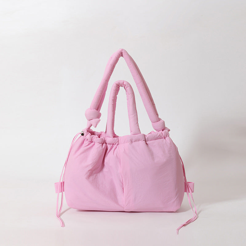 Ladies' Quilted Handbag with Soft Structure and Stylish Look