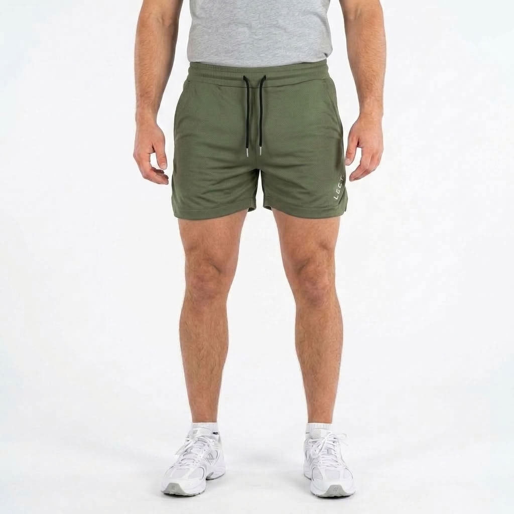 Short Drawstring Swim Shorts For Men
