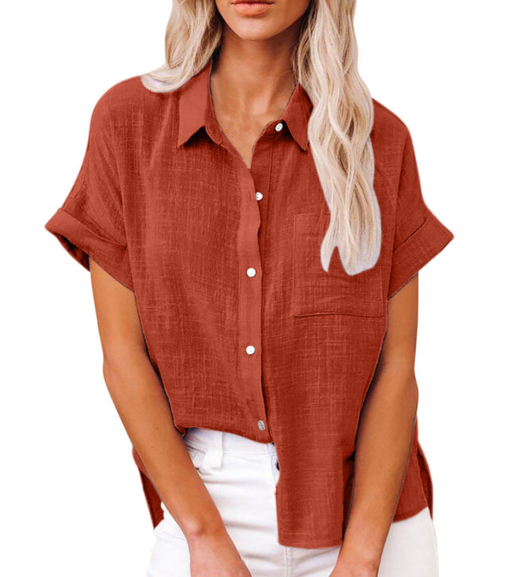 LINEN BLOUSE FOR WOMEN