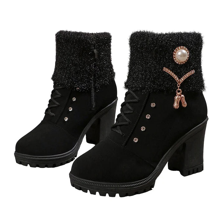 Renomy | Warm Heeled Boots