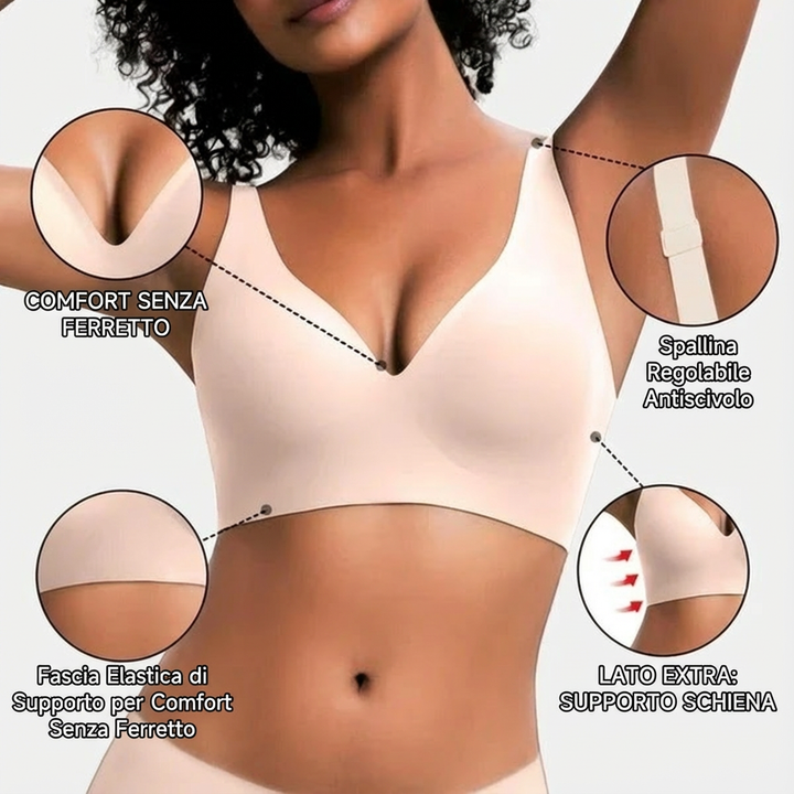 Cloud Shape Bra without Underwire