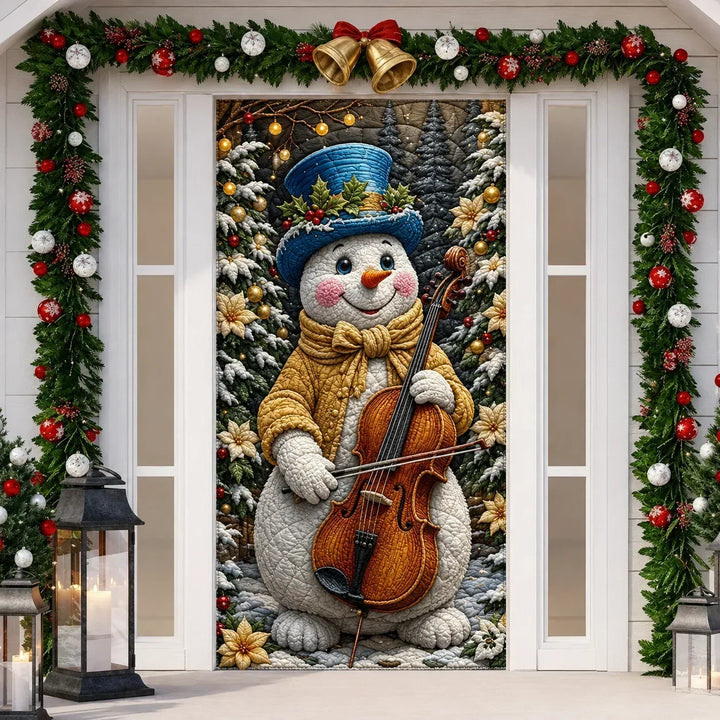 Doorlight Printed 3D-Effect Christmas Door Cover - Elena Harper