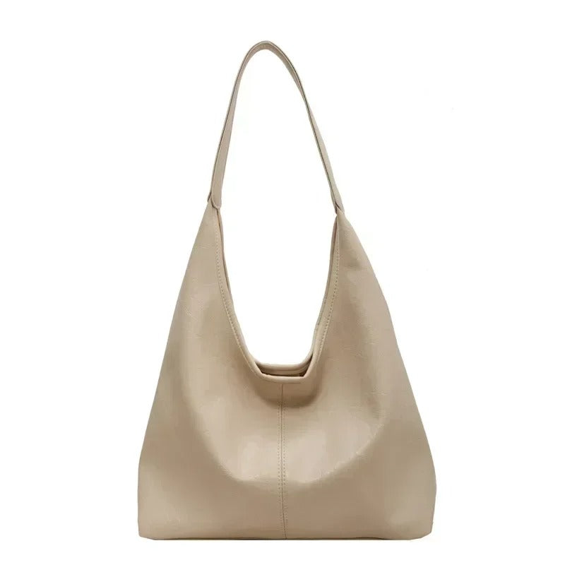 Yaya Distressed Leather Tote