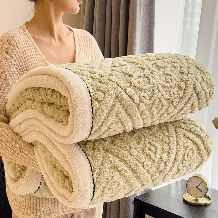 Luxurious Winter Quilted Blanket
