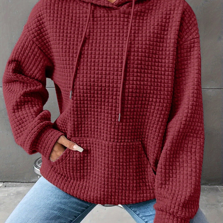 Serena Cozy Textured Hoodie - Elena Harper