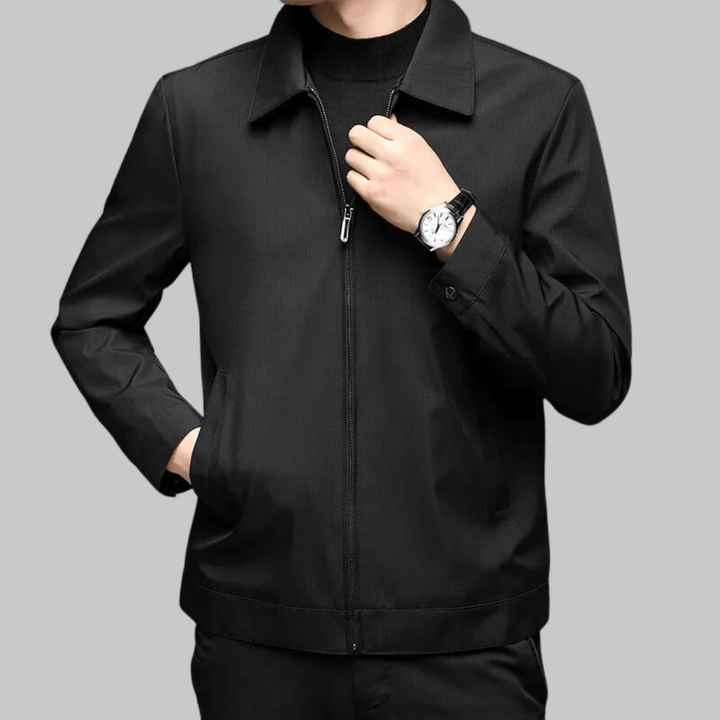 Men's Smart Fit Autumn Jacket, view 4 - Elena Harper
