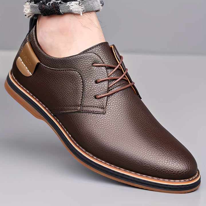 Vaughn Refined Lace-Up Shoes, view 10 - Elena Harper