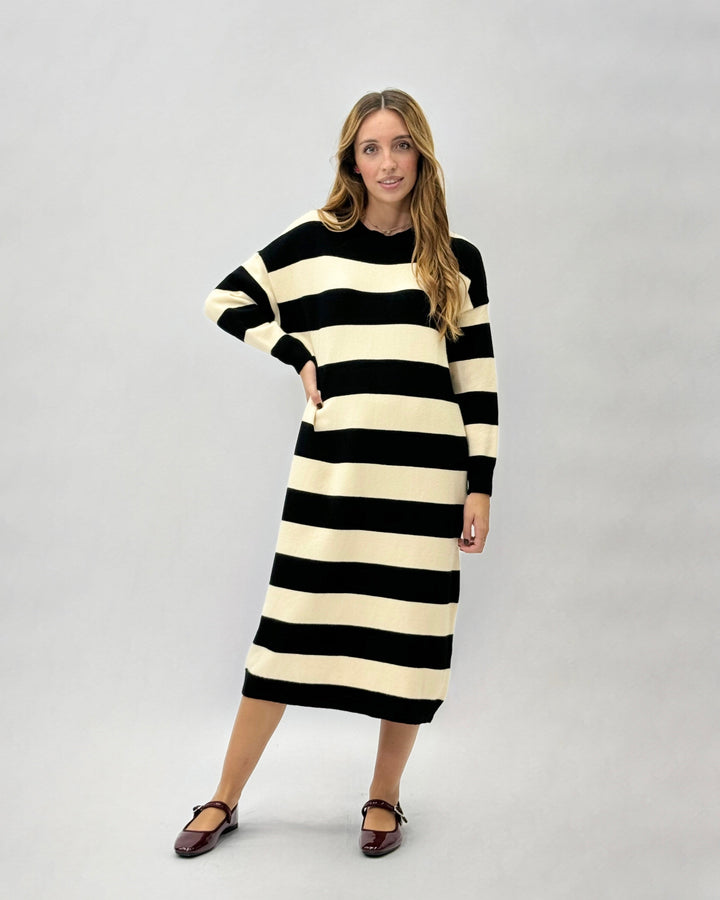 Ximena™  |  Striped Long Dress