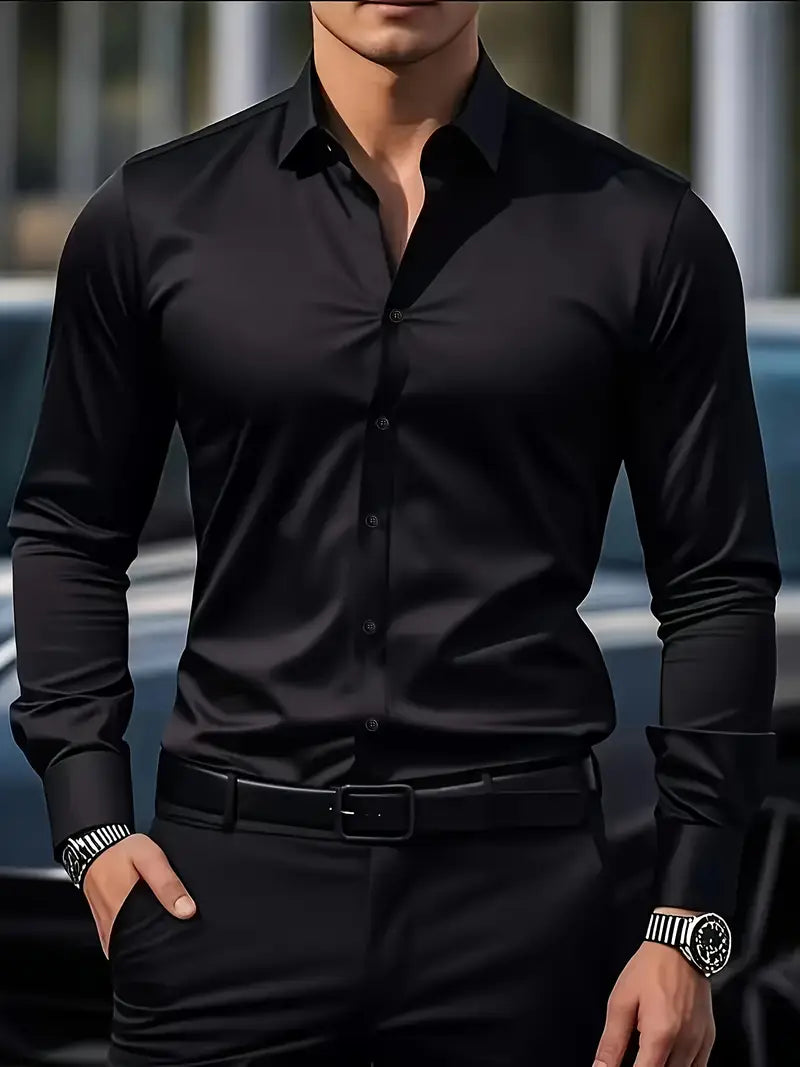 LAURENT MONACO | LONG SLEEVE BREATHABLE SHIRT