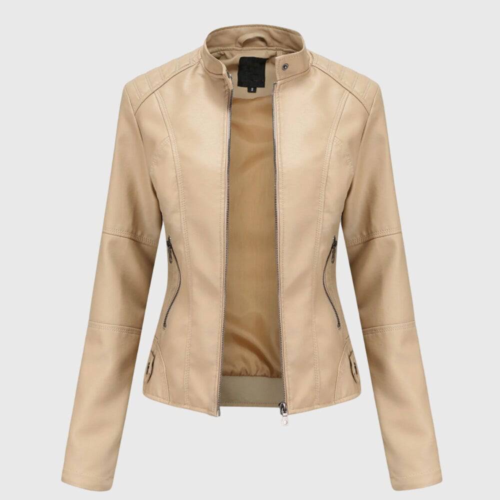 Giorgina™ luxury soft fabric jacket by Emma & Rose Cape Town, stylish and cozy with a sleek design and plush texture.