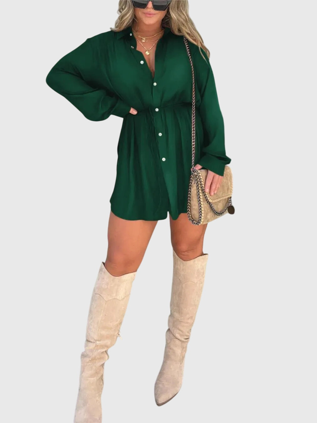 Nova™  |  Elegant Romper Dress