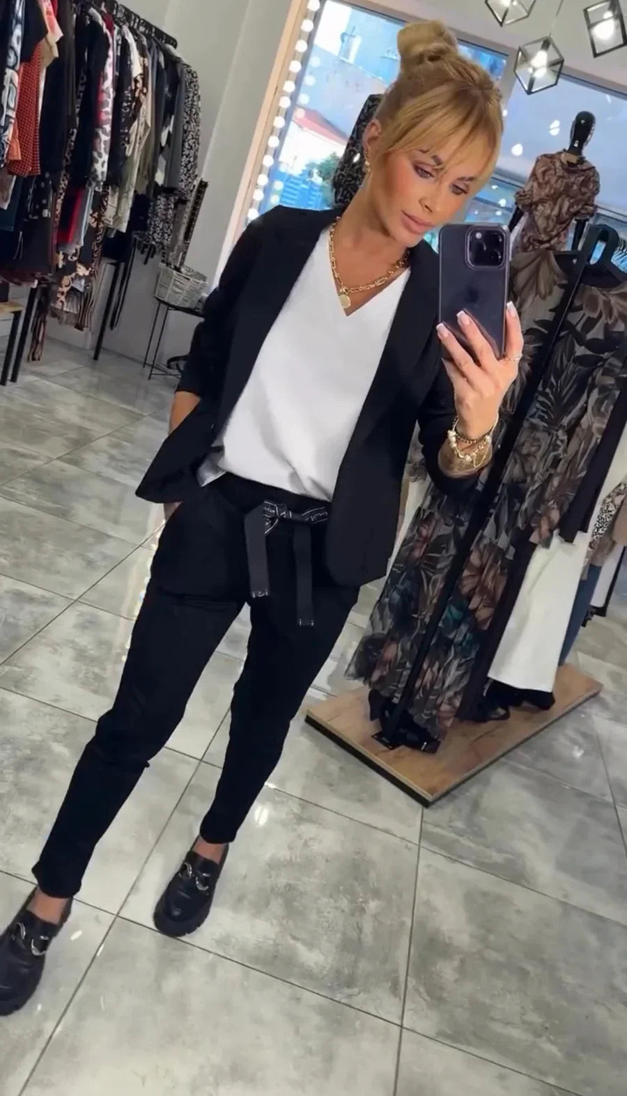 Ariane | Elegant Blazer and Pants Set