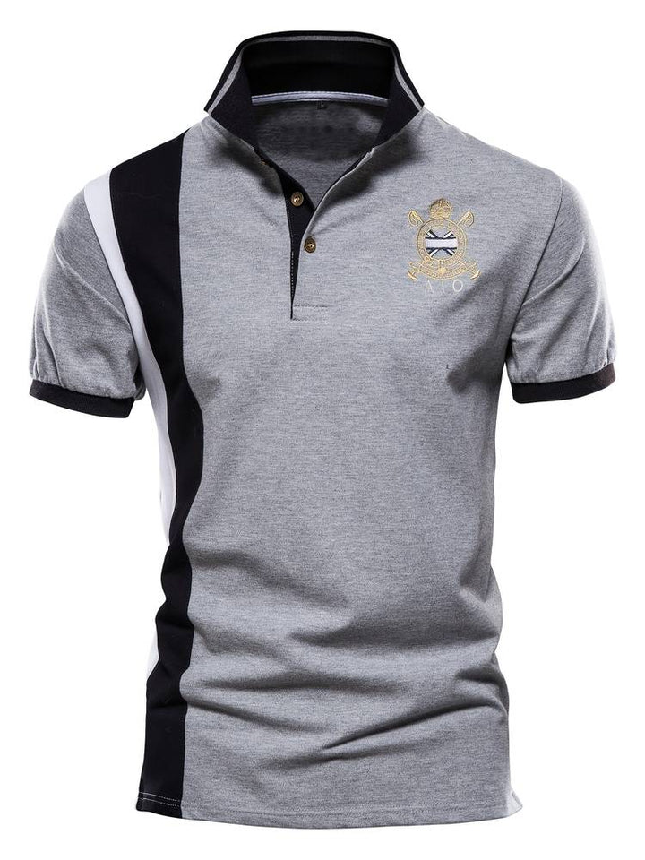 Men's Modern Minimalist Polo Shirt – Effortless Style