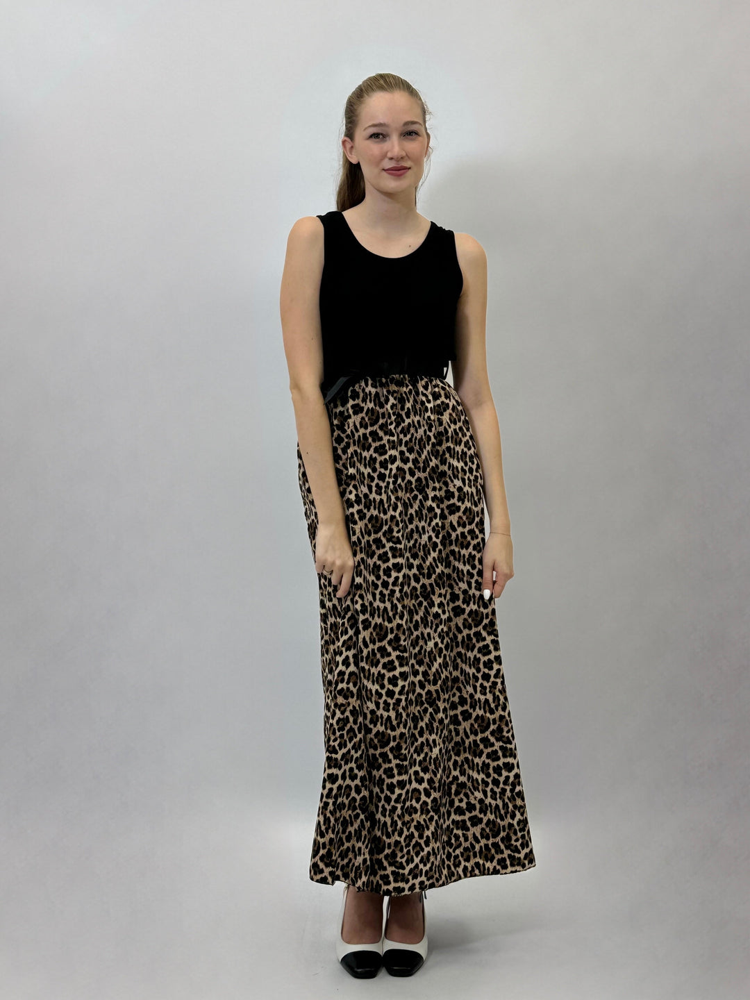 Thandi™  |  Sleeveless Dress Printed Skirt