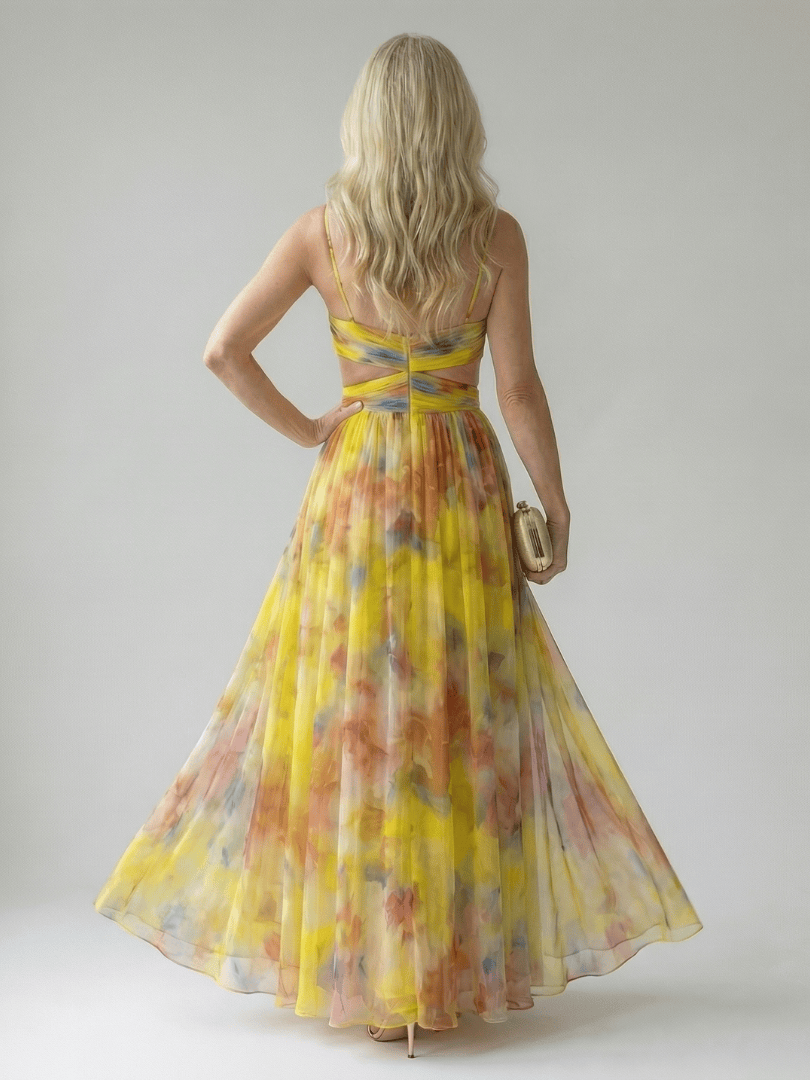 Isel™  |  Soft Wrap Maxi Dress