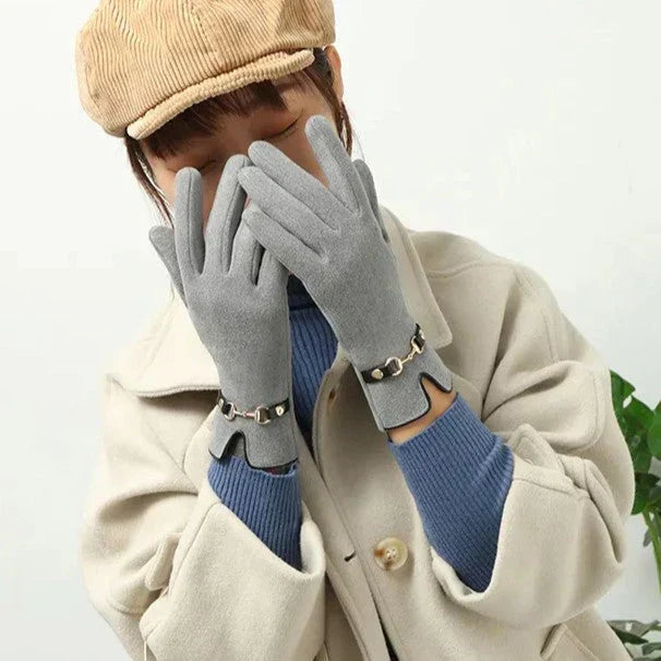 Women's Vintage Winter Gloves