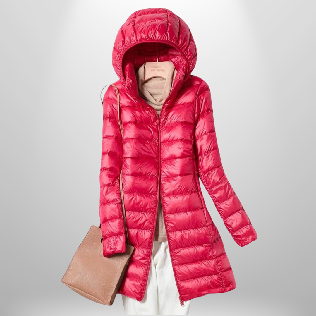 Barlyza Ultra-Light Down Jacket, view 5 - Elena Harper