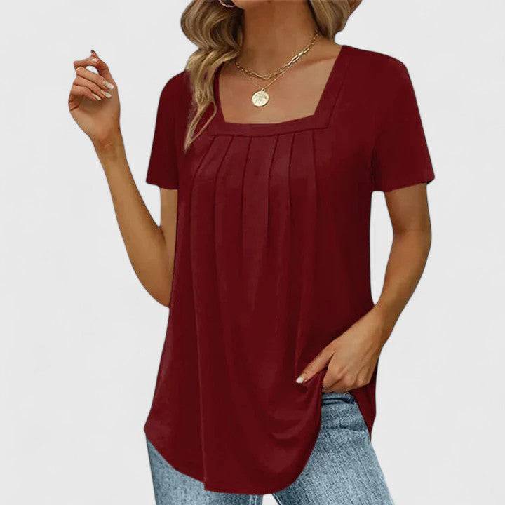 Lenabria™  |  Elegant Summer Blouse