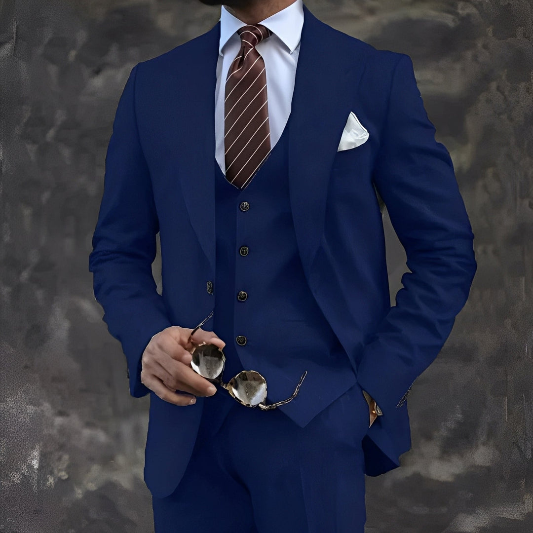 Elwyn Elegant Three-Piece Suit Set, view 8 - Elena Harper