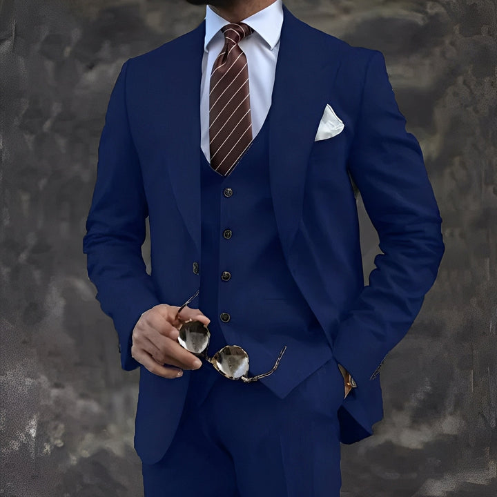 Elwyn Elegant Three-Piece Suit Set, view 8 - Elena Harper