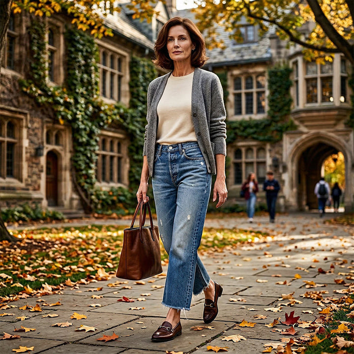 Danice Short Straight Jeans - Elena Harper