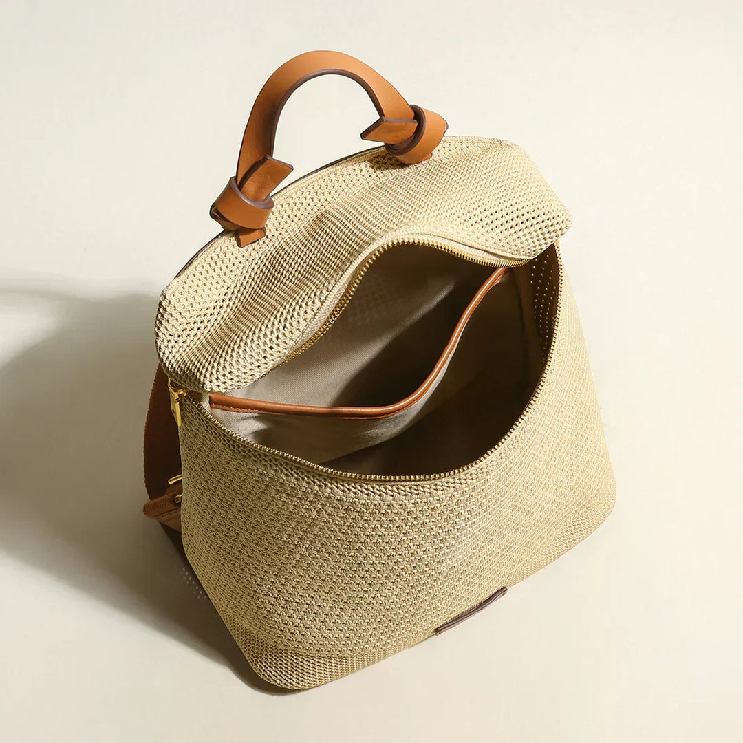 Sophie - Trendy Woven Women's Backpack - Stylish and Functional
