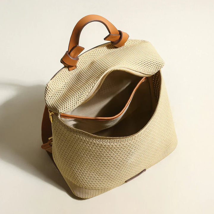 Sophie - Trendy Woven Women's Backpack - Stylish and Functional