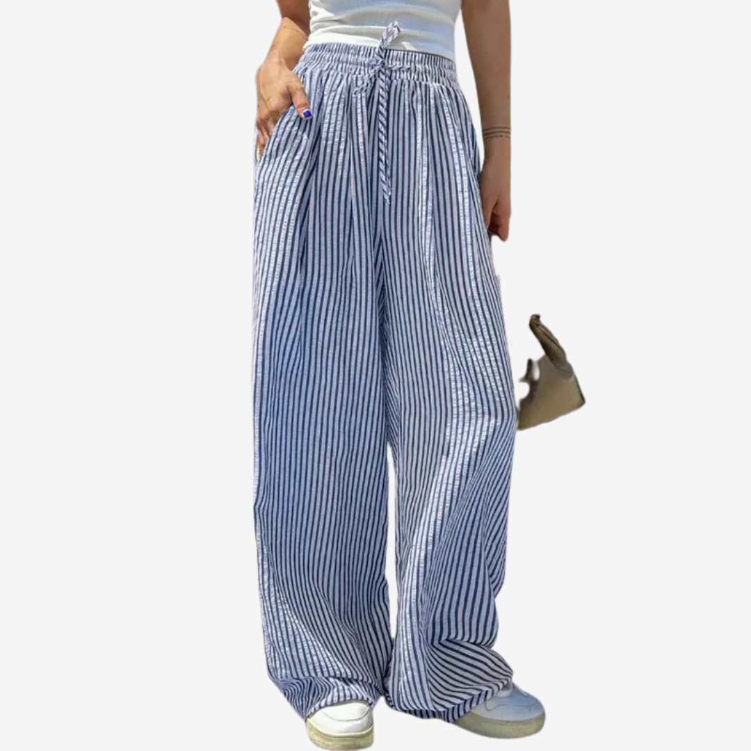 Zara™ Striped Casual Trousers