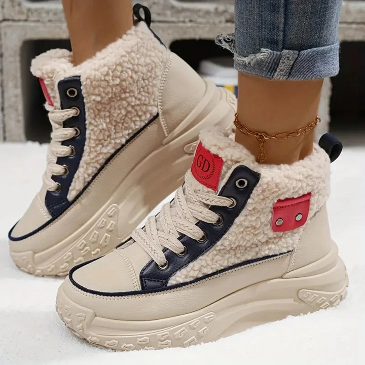 Kamilla™ | Warm lined winter boots with thick sole